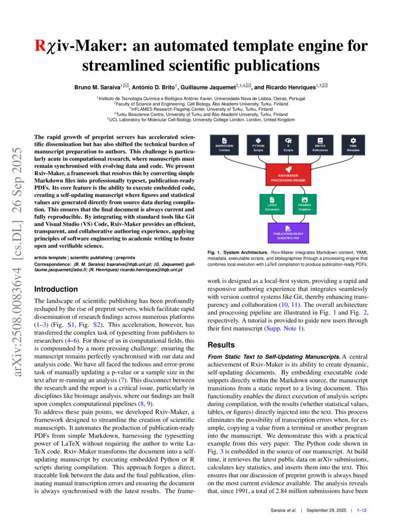 Rxiv-Maker Paper